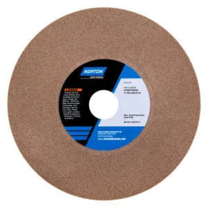 Saint-Gobain Gemini Bench and Pedestal Wheels, Type 1, 8 in Dia., 36/46 Grit, Coarse Grade, 07660788286