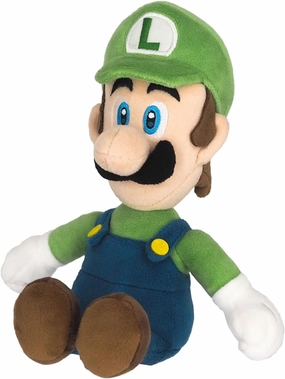 Sanei Super Mario All Star Collection 10" Luigi Plush, Small