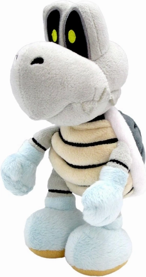 Sanei Super Mario All Star Collection AC38 Dry Bones Stuffed Plush, 8"