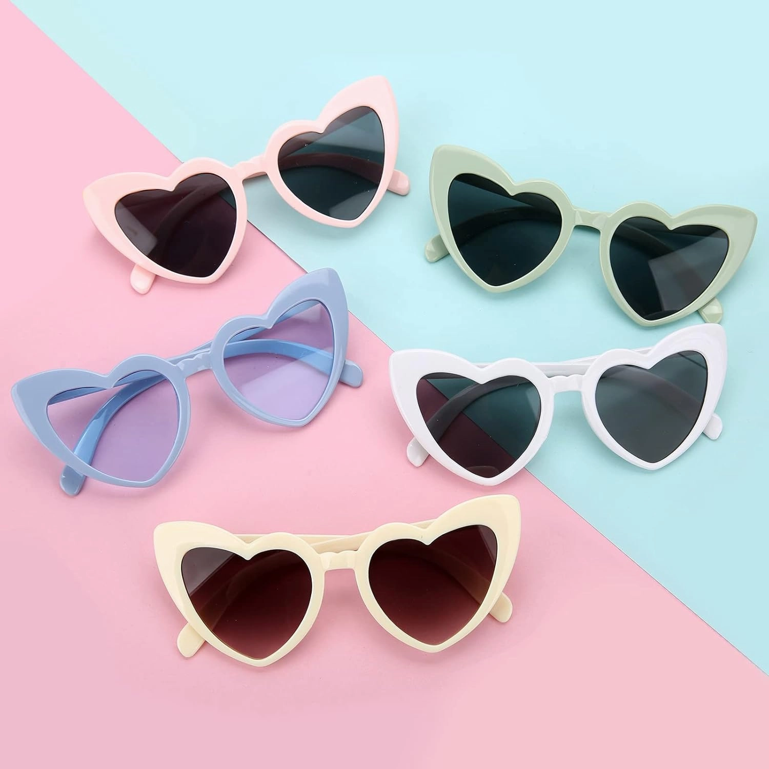 Satin Bridesmaid Scrunchies Bachelorette Hair Ties Set of 12 sunglasses Bridal Shower No Damage Hairties ideas Gift for Wedding Party Favors Bridesmaid Proposal Gifts (Dusty Blue)