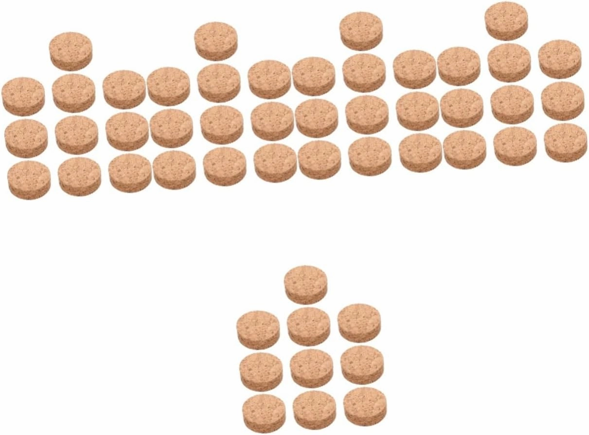 Sets Cork Coasters for Home Plant Pot Bottom Holder Round Cork Mat Anti-Skid Planter Mat Decorative Trivets Pcs