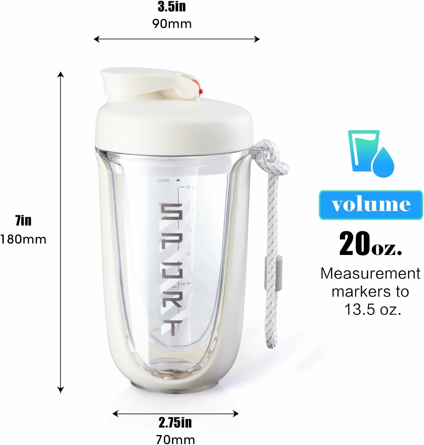 shaker cups for protein shakes 20 oz protein shaker bottle，Leak Proof，The Perfect Shaker for the Gym, Pre-Workout Bottle，Cocktail Shaker Cup，Weight Loss Supplement Shakes