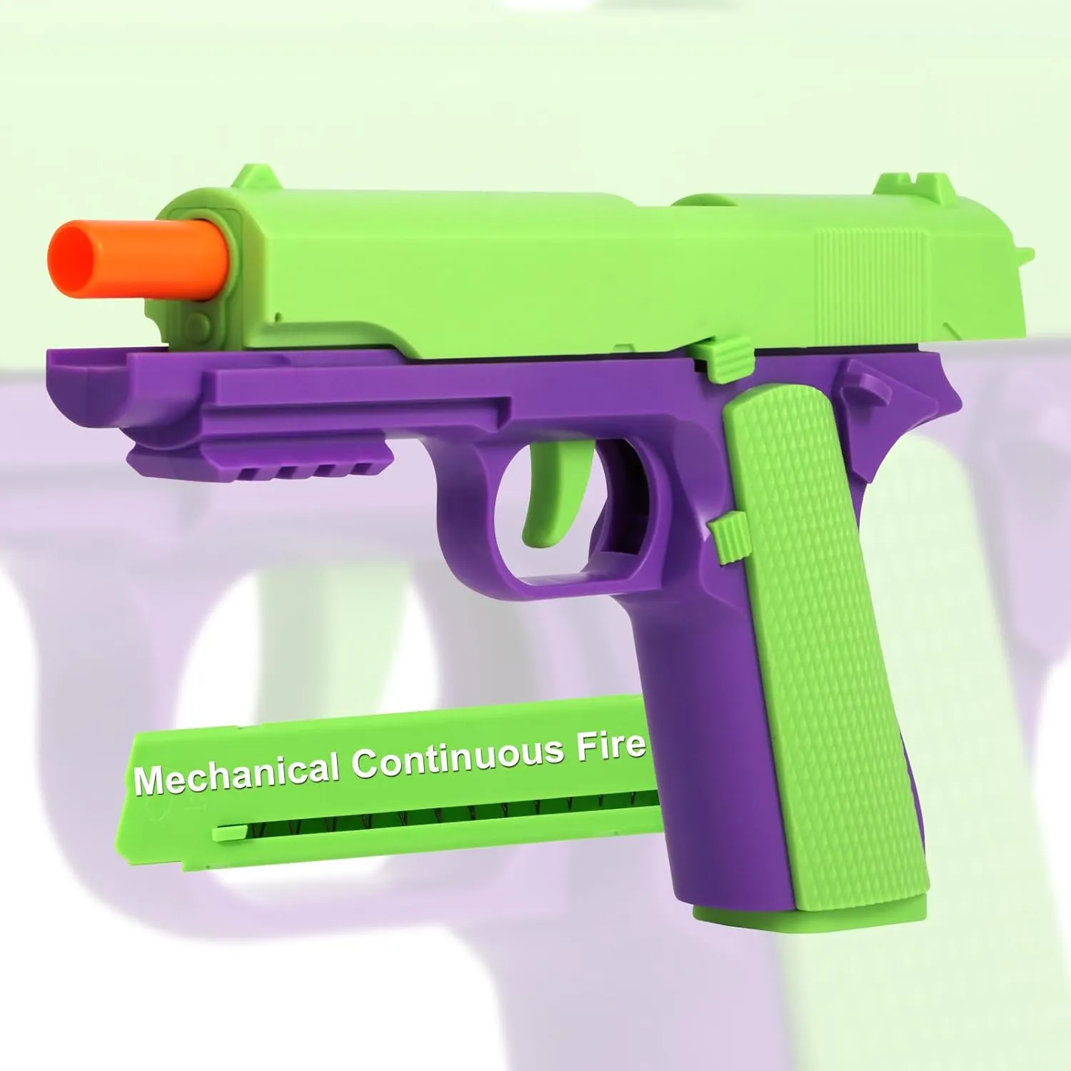 Shell Ejecting Toy Gun Fun Toy Soft Bullet Nerf Gun Fully Automatic Reloading Ideal Gifts for Boys Adults Christmas Birthday