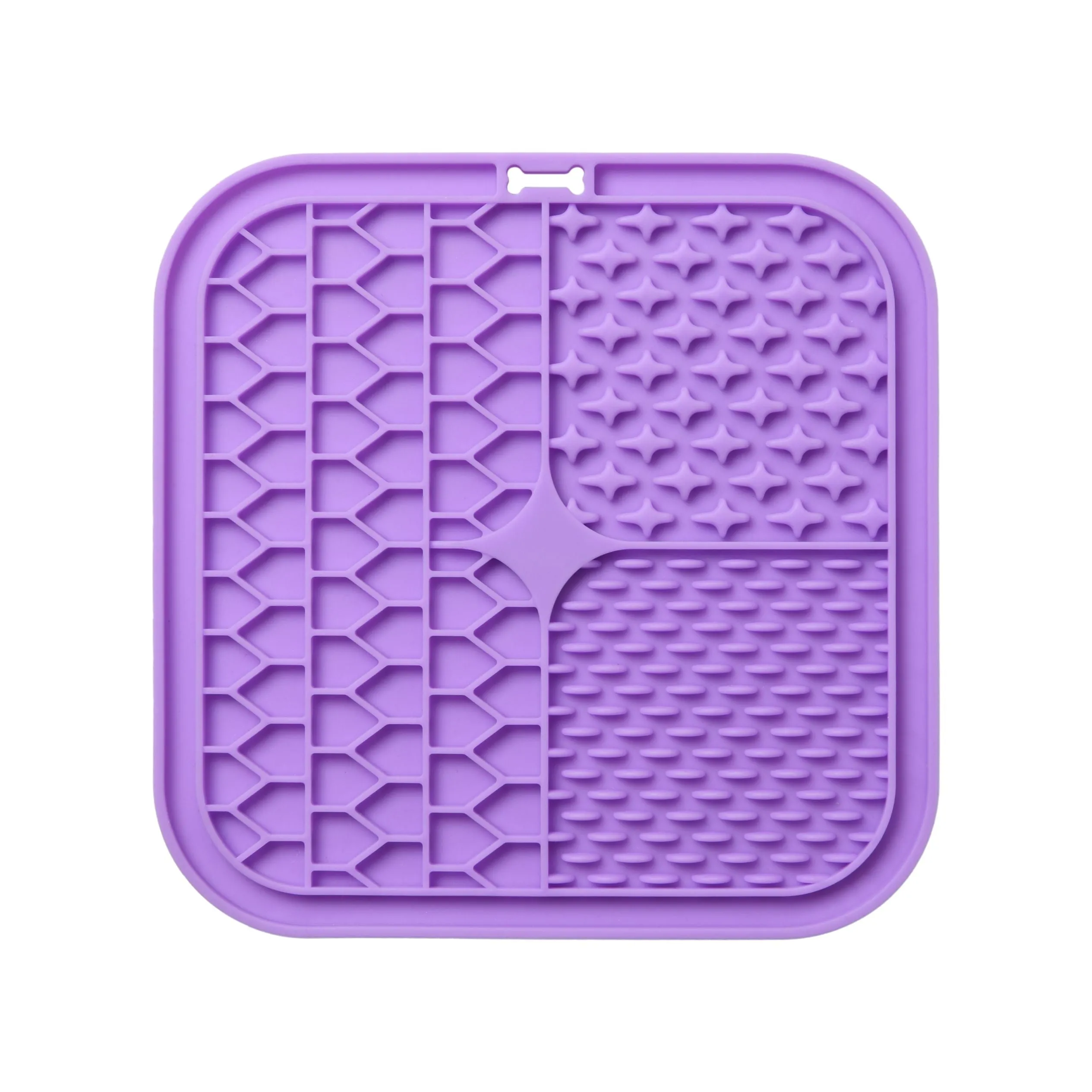 Shlurp Multi-Texture Lick Mat With Suction Back