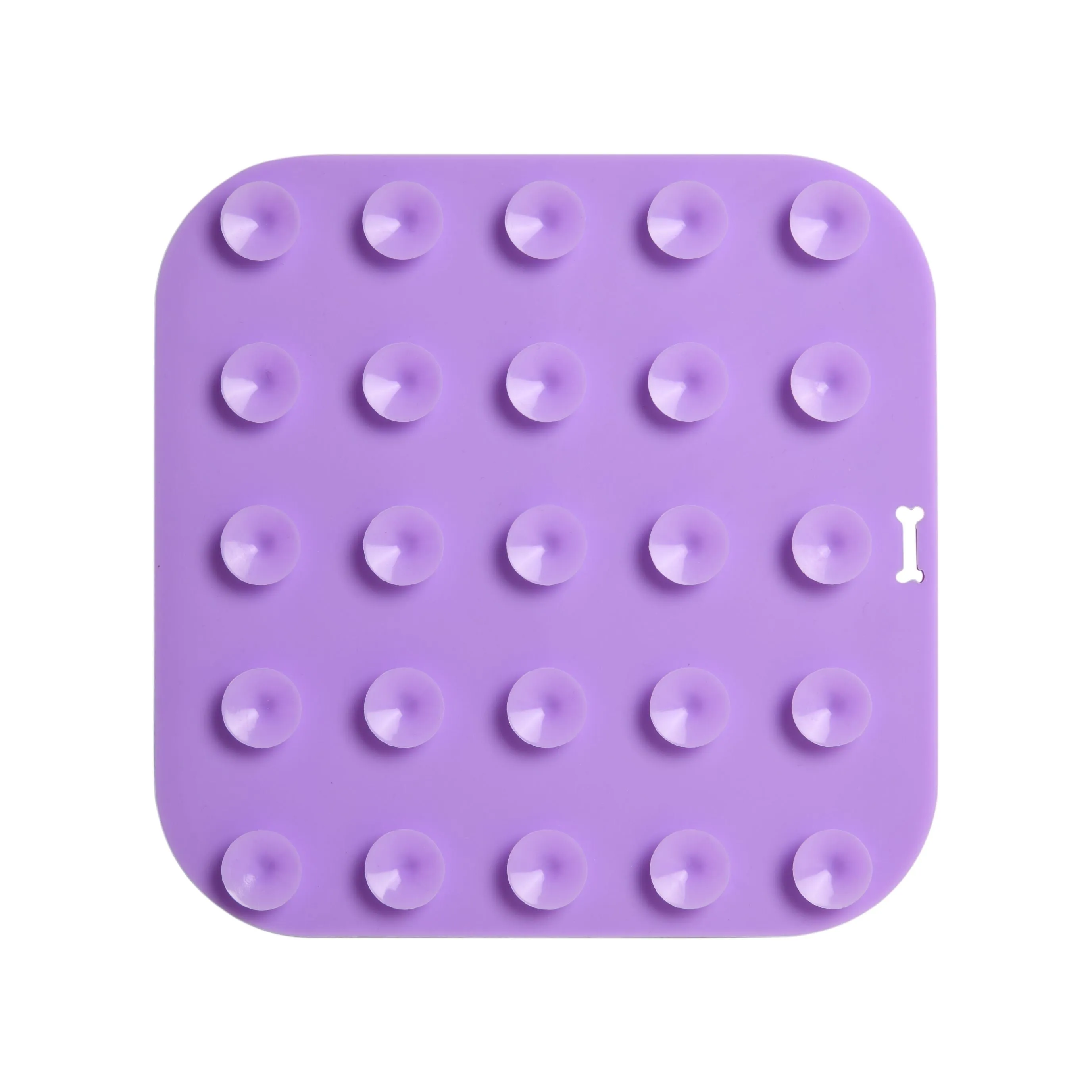 Shlurp Multi-Texture Lick Mat With Suction Back