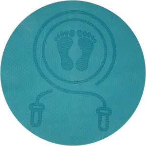Shock Absorbing Non Slip Exercise Cushion Mat for Indoor Workouts Tpe Material Jump Rope Mat Sound Comfortable Design for Yoga and Fitness at Home