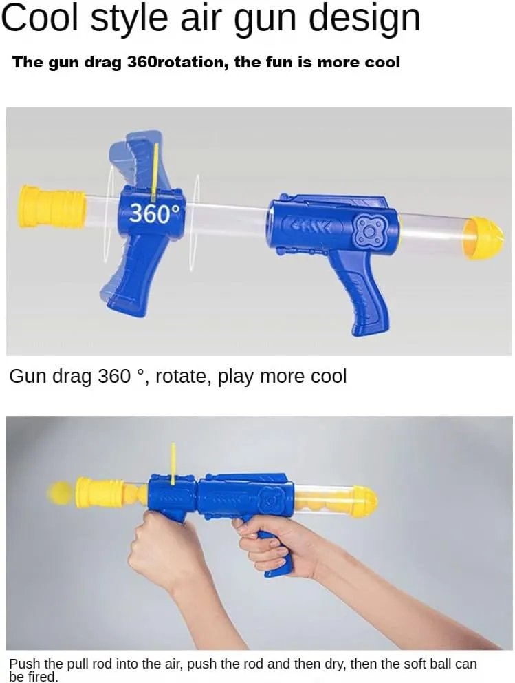 Shooting Duck Target Game,Duck Shooting Toys for Kids 3-5 Years,2 Packs of Toy Foam Blasters with Target,Interactive Competition Game Gift for Boys and Girls Ages 5 6 7 8  Years Old(Simple Version)