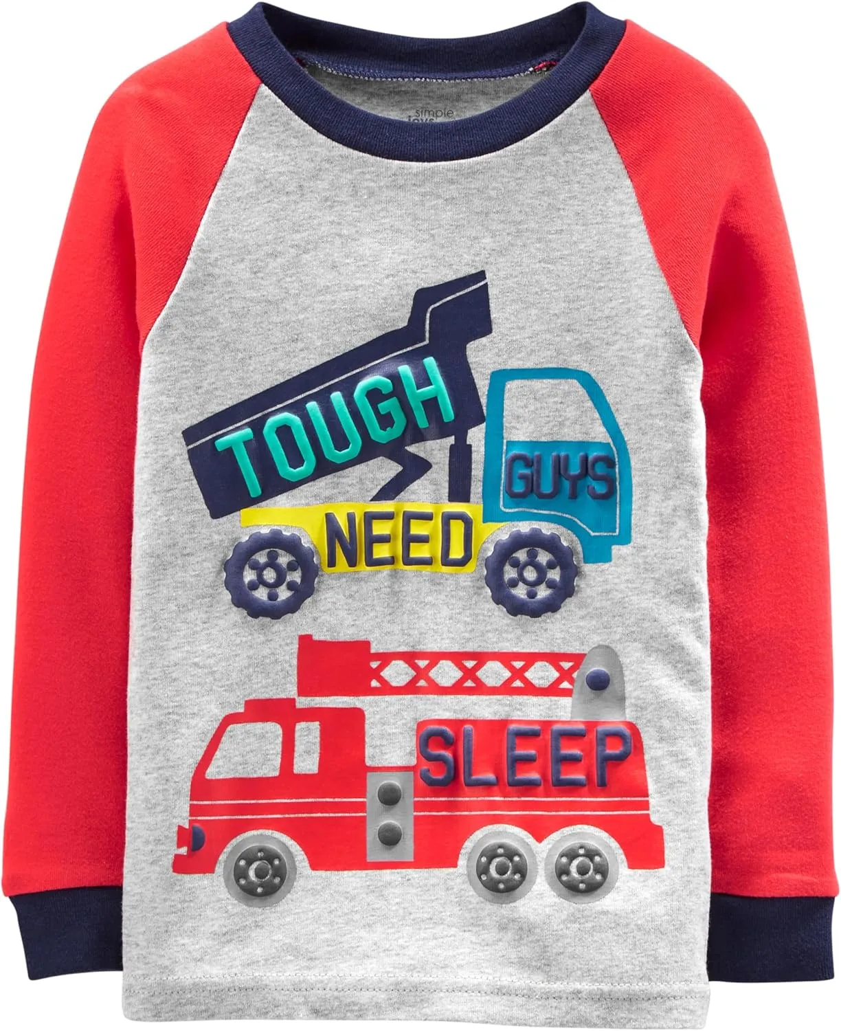 Simple Joys by Carter's Boys' 6-Piece Snug Fit Cotton Pajama Set