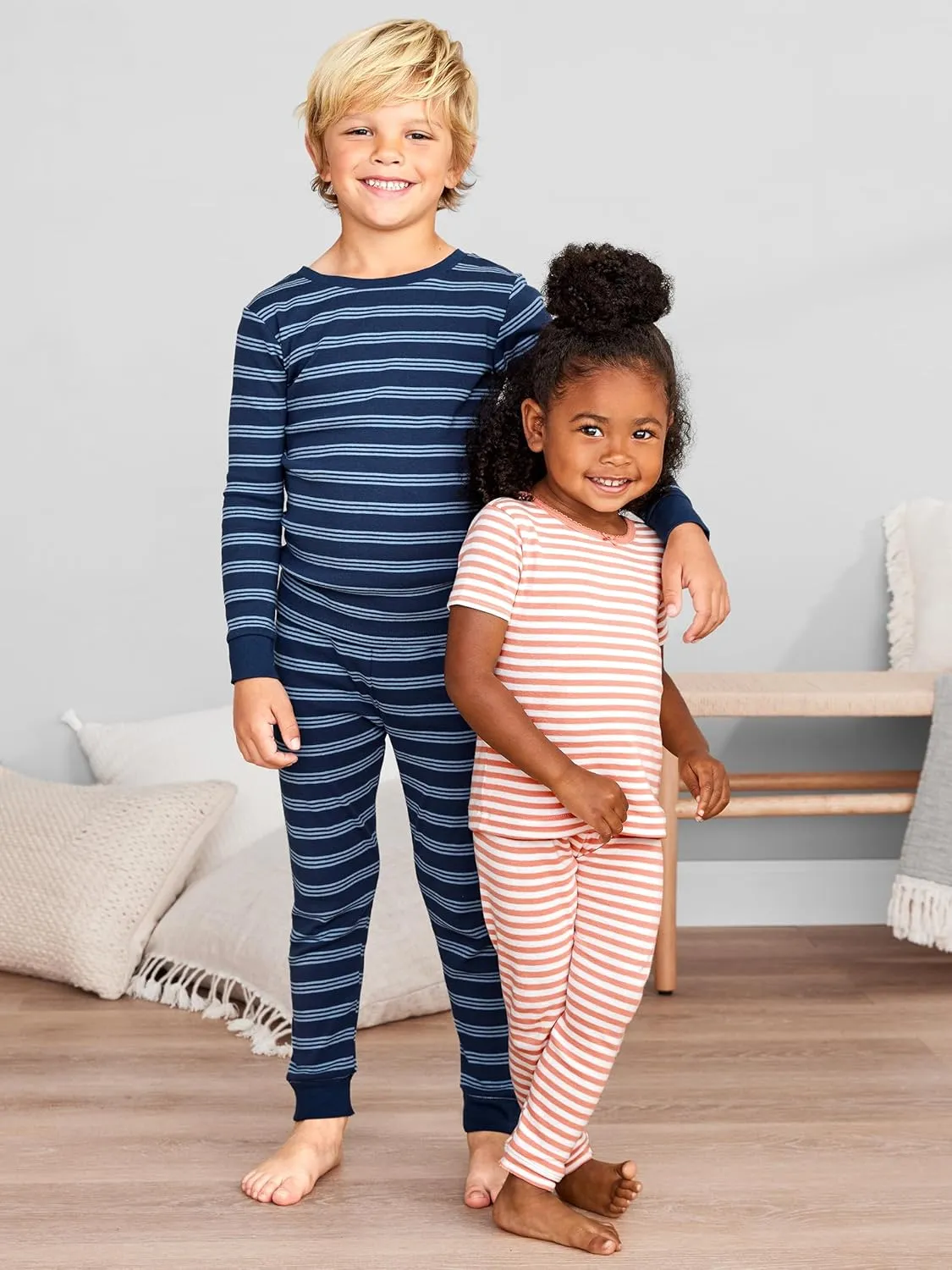 Simple Joys by Carter's Boys' 6-Piece Snug Fit Cotton Pajama Set