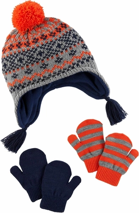 Simple Joys by Carter's Baby Hat and Mitten Set