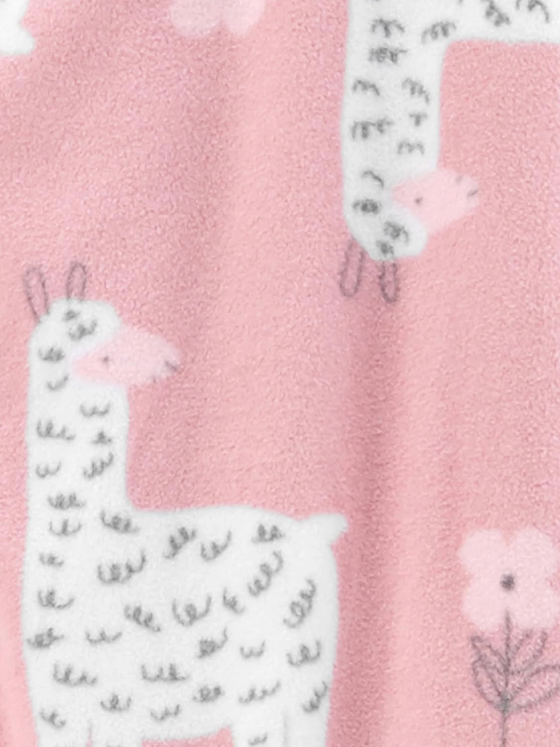 Simple Joys by Carter's Girls' 2-Pack Loose-fit Fleece Footed Pajamas