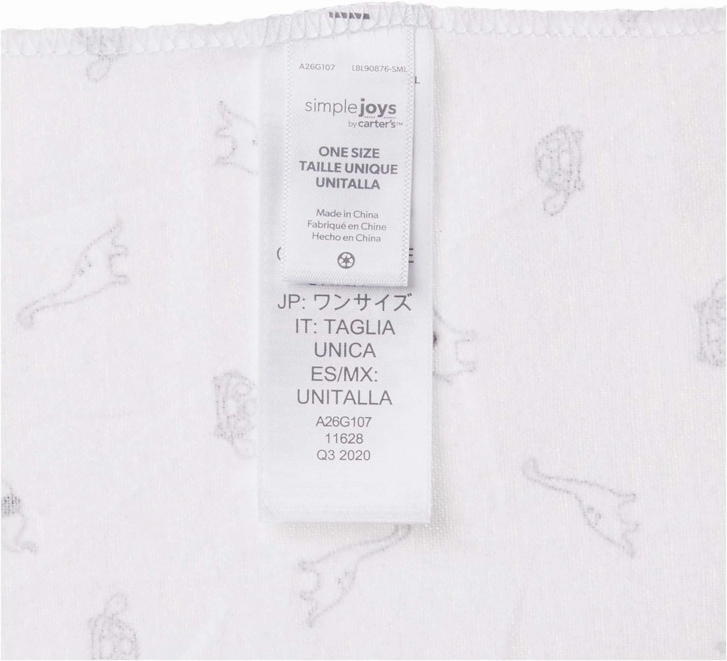 Simple Joys by Carter's Unisex Babies' Flannel Receiving Blankets, Pack of 7