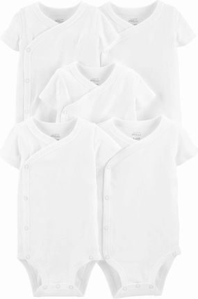 Simple Joys by Carter's unisex-baby 5-pack Side Snap Short-sleeve Bodysuit