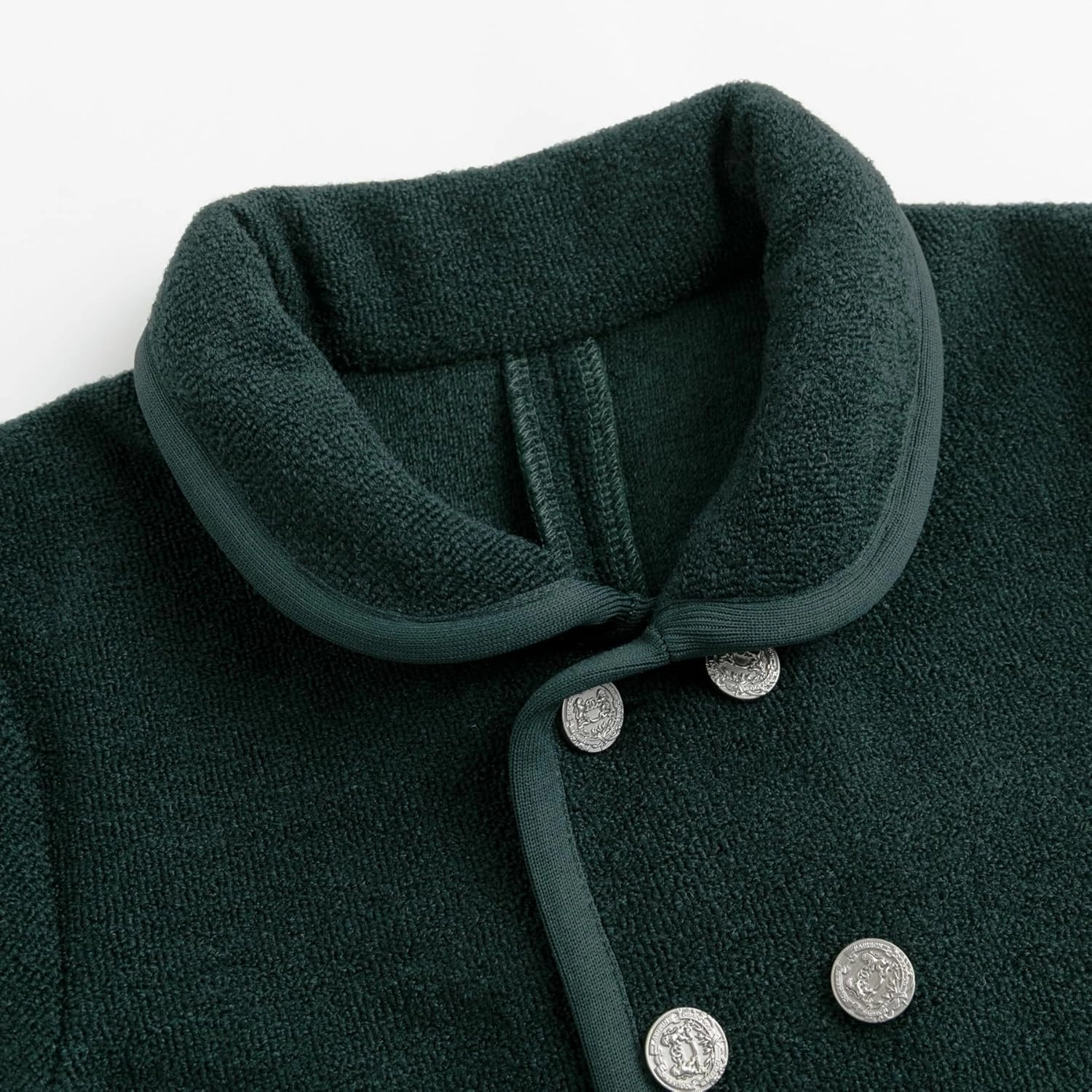 Simplee kids Girls Dress Coat Lapel Button Winter Jackets Coats Long Sleeve Outerwear with Pockets 4-14Year