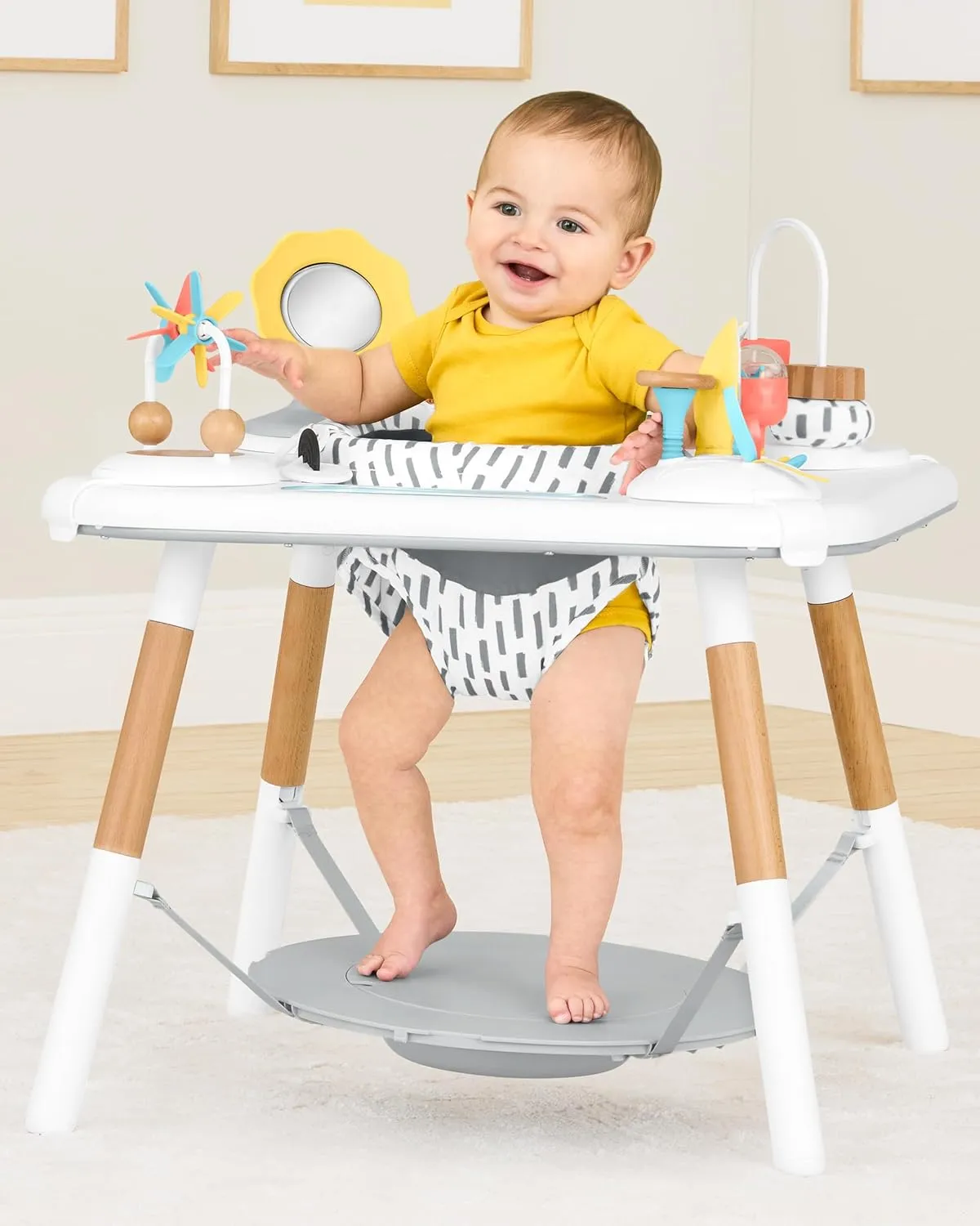 Skip Hop Discoverosity Montessori-Inspired 3-Stage Activity Center & Play Table for Baby Ages 4m 
