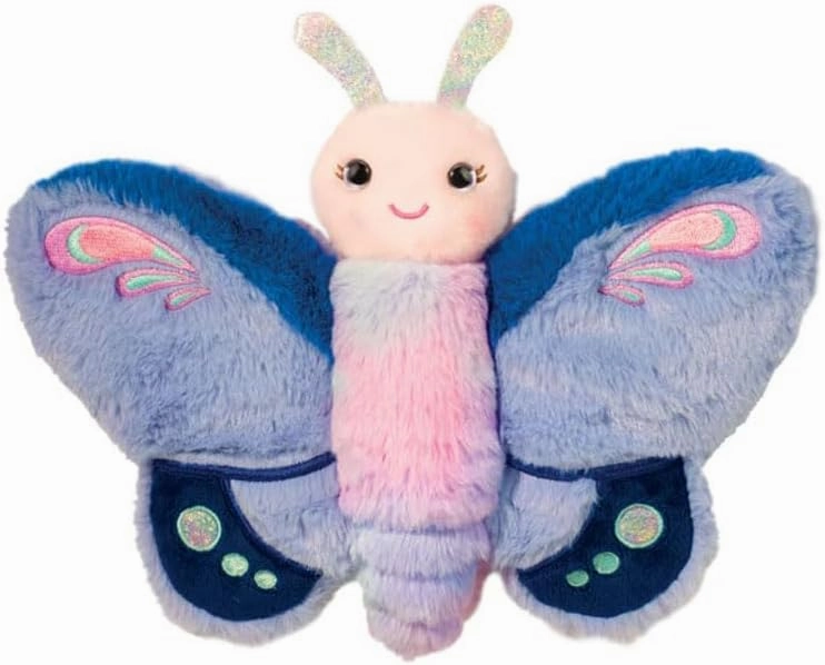Skyla Periwinkle Butterfly Soft Finger Puppet Plush Stuffed Animal Toy