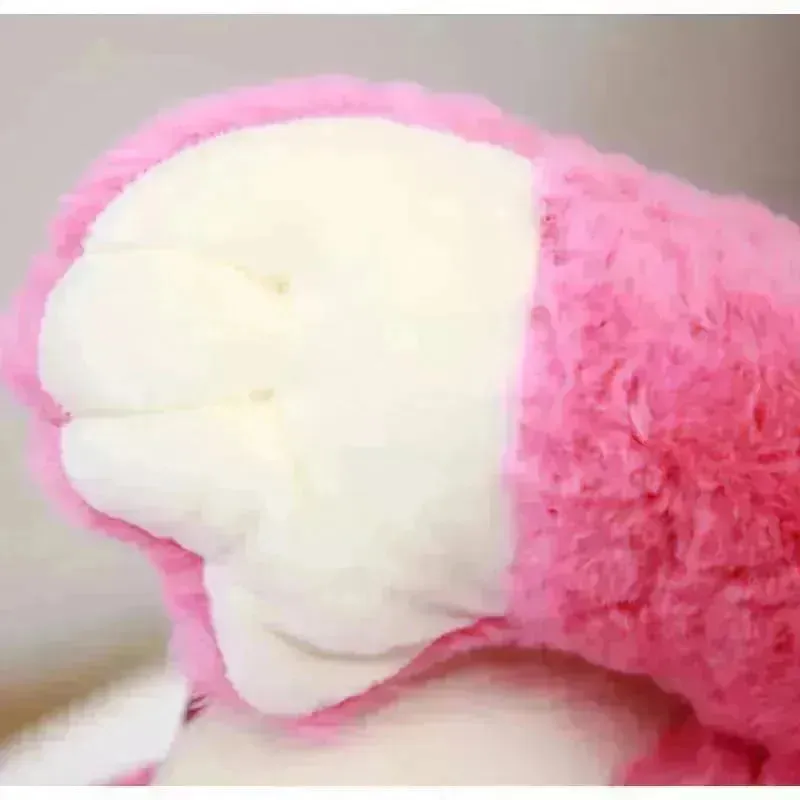 Sleeping Strawberry Bear Pillow Plushie