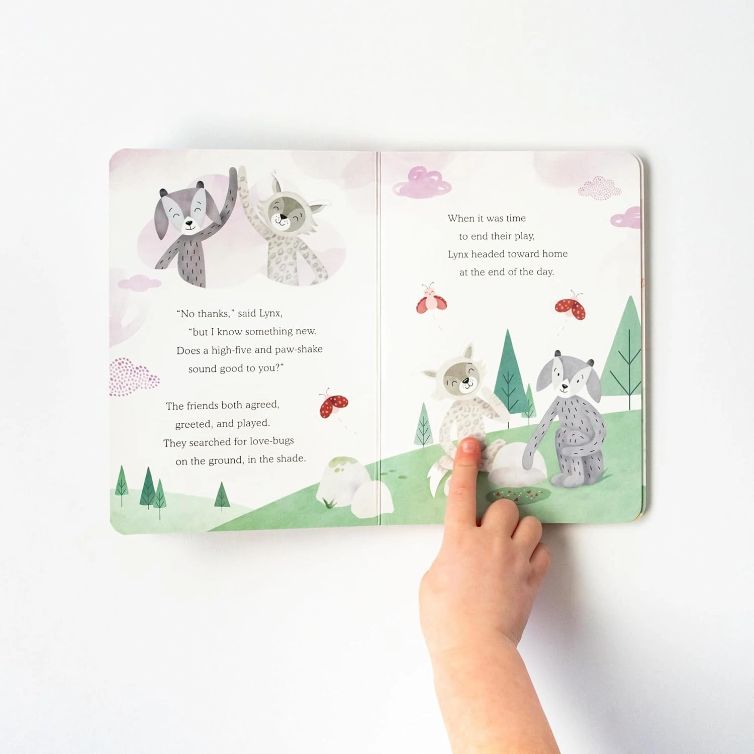Slumberkins 14" Lynx Kin & 2 Board Books Complete Set Bundle | Promotes Self-Expression, Mindfulness & Boundaries | Social Emotional Development | Gift Set (Lynx Kin Plush   2 Board Books)