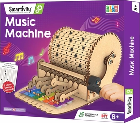 Smartivity Mechanical Xylophone Music Machine for Kids 8-14 Years Old I Cool Birthday Gifts Ideas for Boys & Girls | DIY STEM Science Toys for 8,9,10,11,12,13,14 Years I Wooden Engineering Game