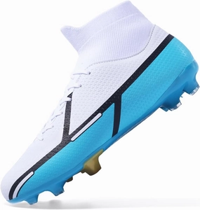 Soccer Cleats Indoor Soccer Shoes Mens Womens Anti Slip High Top Outdoor Grass Turf Football Cleats