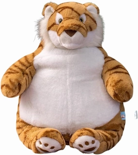Soft and Huggable Lazy Tiger Plush Toy for Kids (Lazy Tiger)