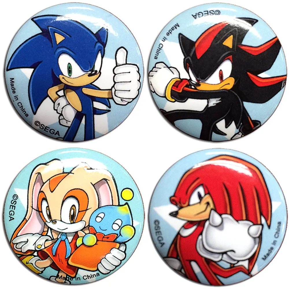 Sonic 1.25" Button Pin