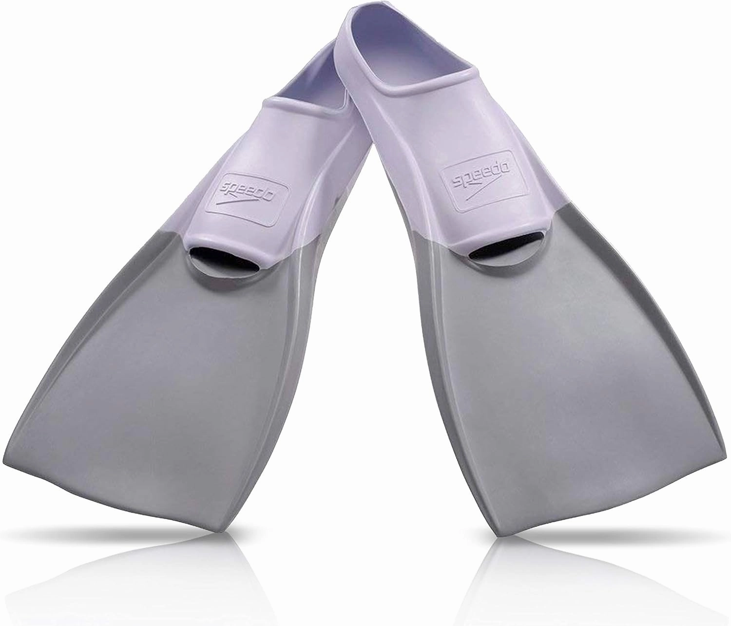 Speedo Unisex-Adult Swim Training Fins Rubber Long Blade