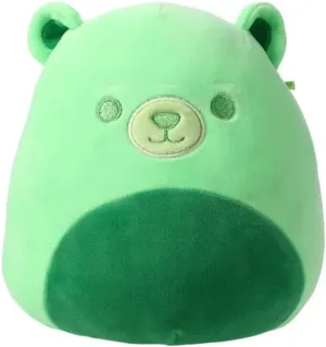 Squishmallow Oficial Kellytoy Food Squad Plush Dessert Collectible Soft Animal (GOBO Green Gummy Bear, 7 Inch)