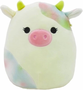 Squishmallow Official Kellytoy Collectible Plush Farm Squad Squishy Soft Animals (Candess Cow, 12 Inch)