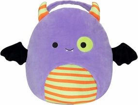 Squishmallow Official Kellytoy Halloween Squishy Soft Plush Toy Animals (Blaze Monster, 10 Inch Treat Bucket)