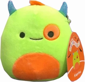 Squishmallow Official Kellytoy Halloween Squishy Soft Plush Toy Animals (Kaprina Monster, 5 Inch)