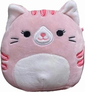 Squishmallow Official Kellytoy Plush Pets Squad Dogs Cats Bunnies Frogs Squishy Soft Plush Toy Animals (Paulita Pink Cat, 5 Inch)