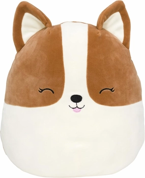 Squishmallow Official Kellytoy Plush Pets Squad Dogs Cats Bunnies Frogs Squishy Soft Plush Toy Animals (Regina Corgi, 10 Inch)