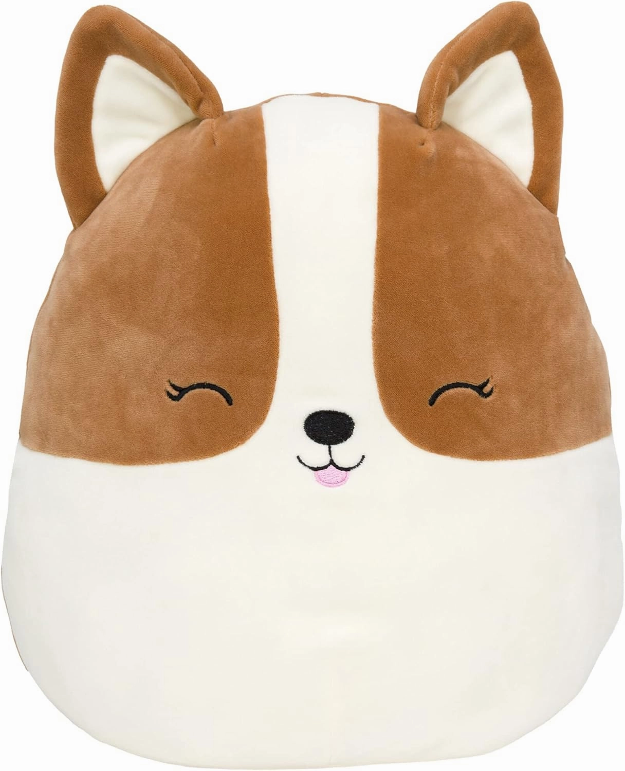 Squishmallow Official Kellytoy Plush Pets Squad Dogs Cats Bunnies Frogs Squishy Soft Plush Toy Animals (Regina Corgi, 10 Inch)