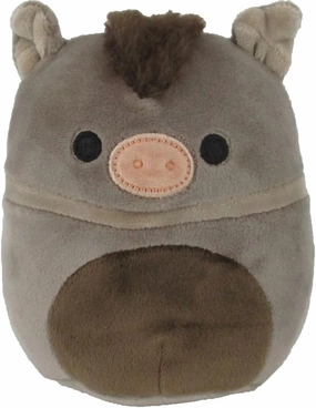 Squishmallow Official Kellytoy Squishy Soft Plush Toy Animal (8 Inch, Oden The Peccary Pig)