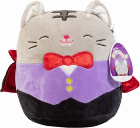 Squishmallows 8" Tally The Cat Vampire - Official Kellytoy Halloween Plush - Cute and Soft Stuffed Animal Toy - Great Gift for Kids - Ages 2 