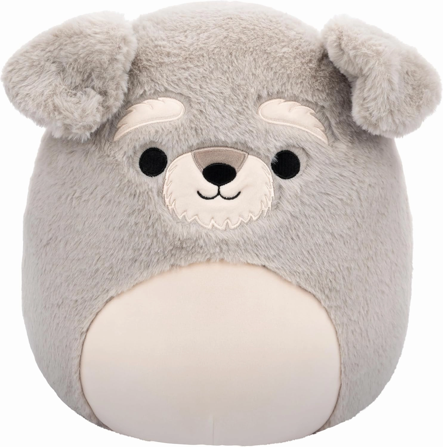Squishmallows FuzzAMallows Plush Toy Shaun the Schnauzer Dog 30 cm - Rare Exclusive Original 2024