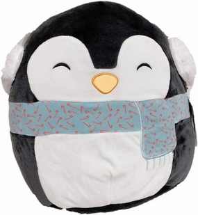 Squishmallows Official Kellytoy 5 Inch Soft Plush Squishy Toy Animals (Luna Penguin (Scarf))