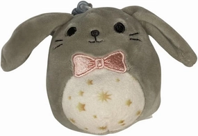 Squishmallows Official Kellytoy Easter Squad Squishy Soft Plush Toy Animal (3.5 Inch Clip, Blake Bunny (Star Belly))