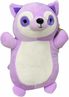 Squishmallows Official Kellytoy Hug Mees Squishy Soft Plush Animal Pets (10 Inch, Layla Lemur)