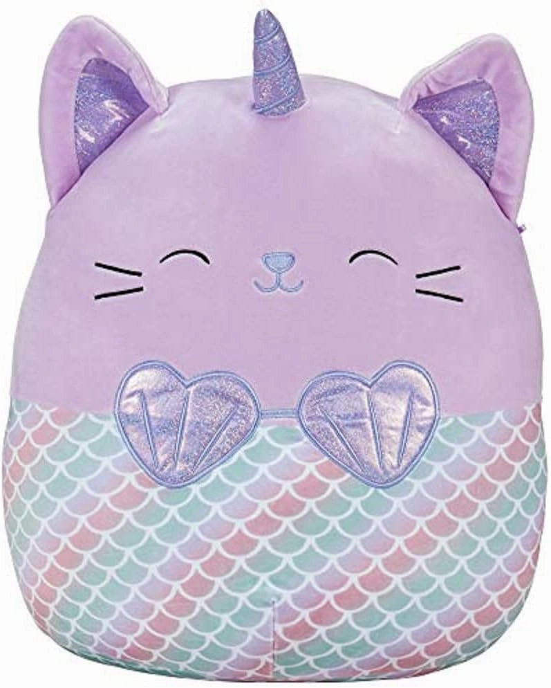 Squishmallows Official Kellytoy Plush 16" Anya The Caticorn Mermaid- Ultrasoft Stuffed Animal Plush Toy (Amazon Exclusive)