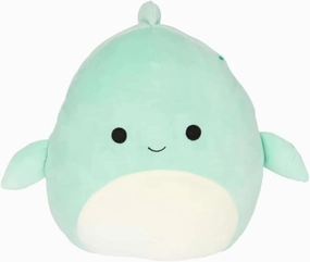 Squishmallows Official Kellytoy Plush Sea Life Squad Squishy Soft Plush Toy Animals (8 Inch, Perry Dolphin)