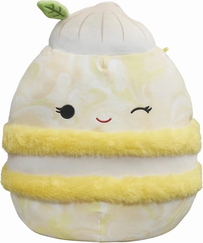 Squishmallows Original 12-Inch Landry Yellow Meringue Macaron - Medium-Sized Ultrasoft Official Jazwares Plush