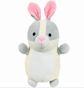 Squishmallows Squishmallow Official Kellytoy Hug Mees Collectible Pillow Animal Pets (Lorita The Rabbit, 10 Inch)