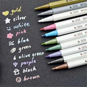 STA Metallic Marker Set (Set of 10)