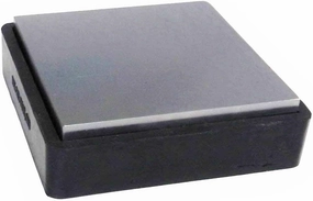 Steel and Rubber Block 4" Double Sided Combination Metal Working Anvil Bench Tools
