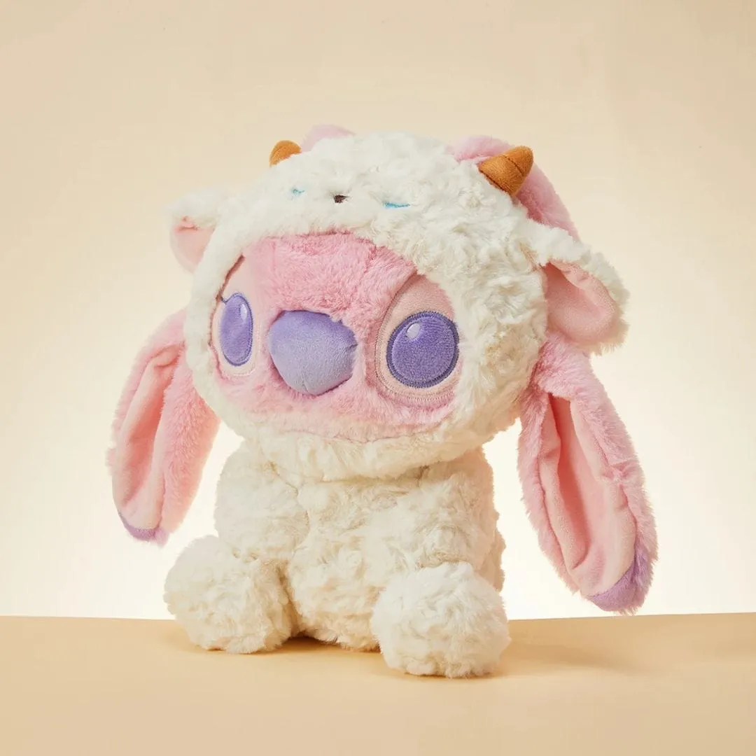 Stitch Plush Lamb Angel Costume Cuddle Toy