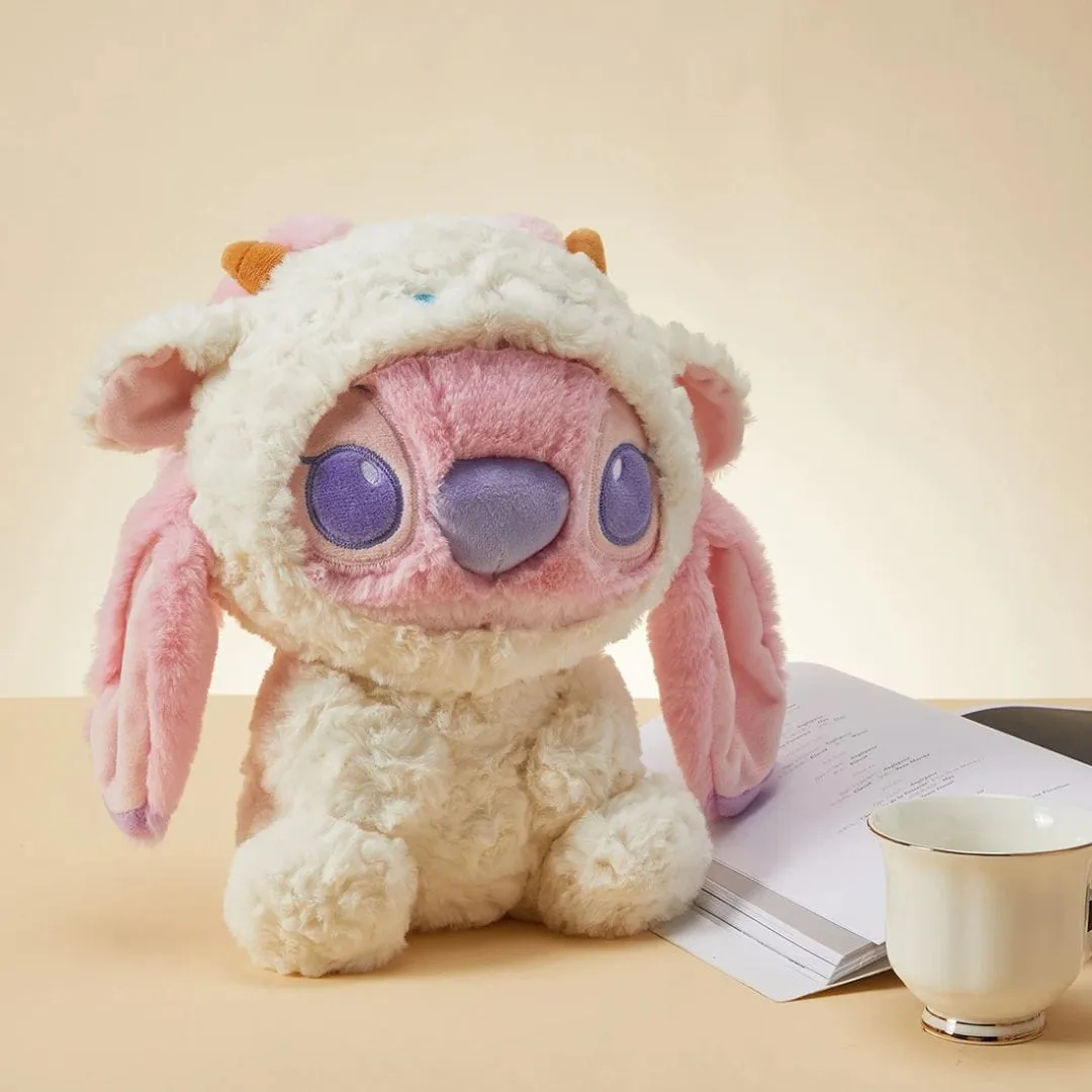 Stitch Plush Lamb Angel Costume Cuddle Toy