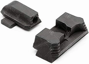 Strike Industries Iron Sights for SIG Sauer P320, Standard Height, Black, One SI-P320-SIGHTS-STN