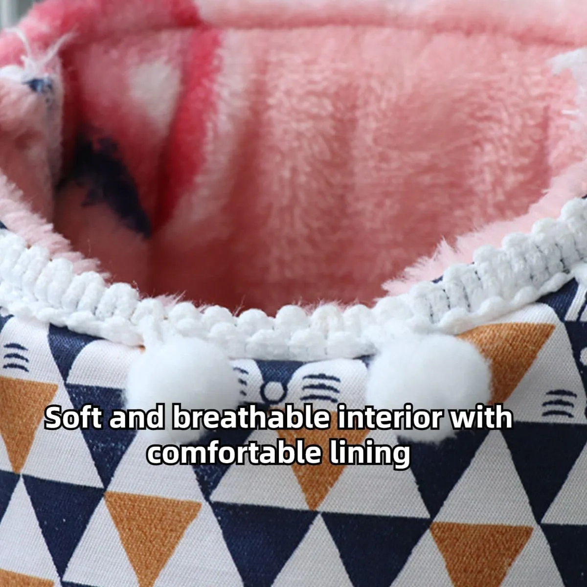 Sugar Glider Pouch for Cage, Sleeping Pouch Bag Warm Nest Bed for Sugar Glider Cage Accessories and Toys, Small Animals Cage Sleep Bag, Sack Swing Hanging Bed (Blue)